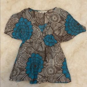 100% silk Trina Turk